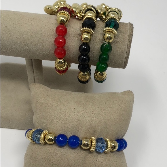 {New} BLUE CHARM BRACELET - Picture 4 of 4